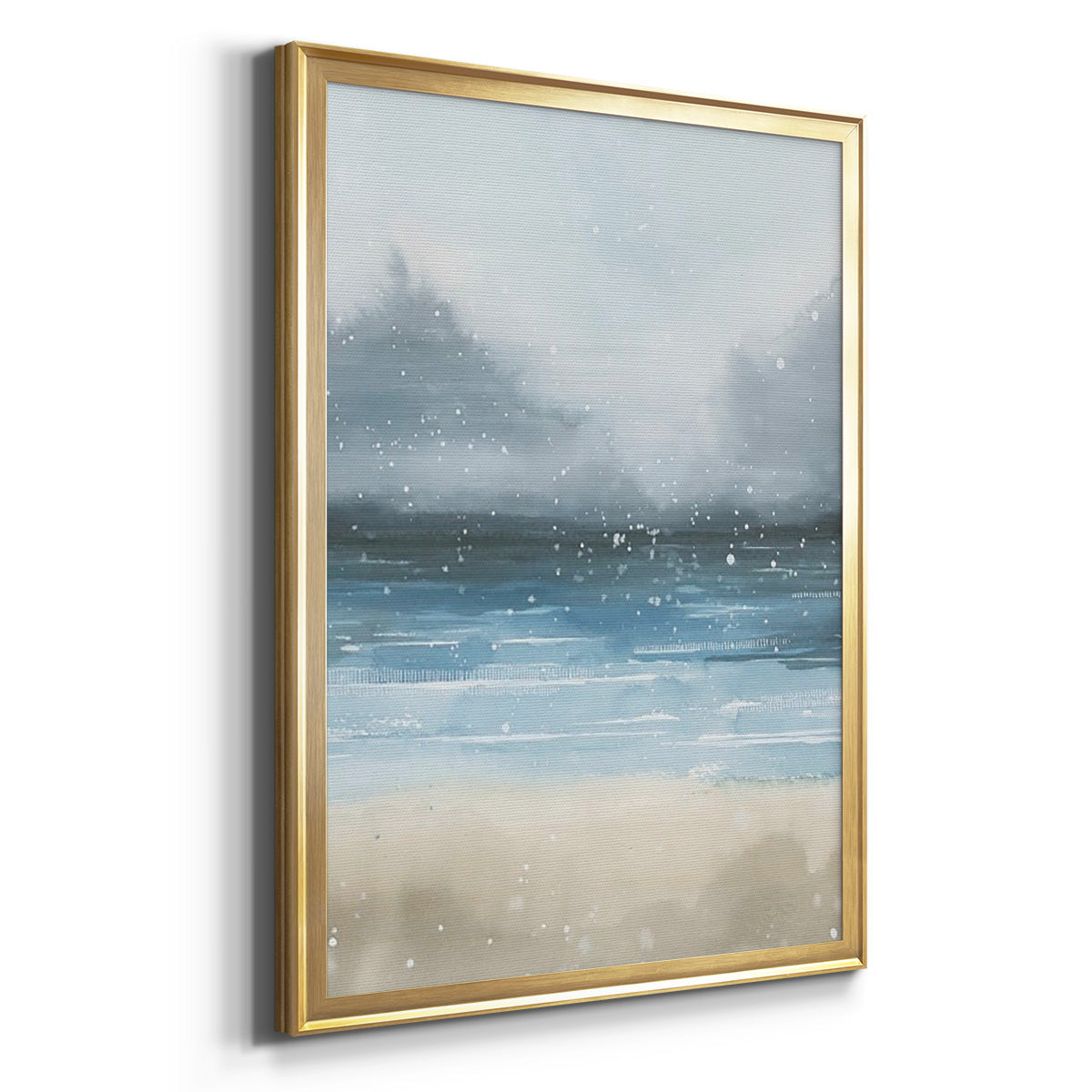 Stars and the Sea II - Modern Framed Canvas Print