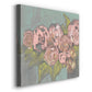 Blush Pink Flowers I-Premium Gallery Wrapped Canvas - Ready to Hang