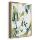 Emerald Ice IV - Modern Framed Canvas Print