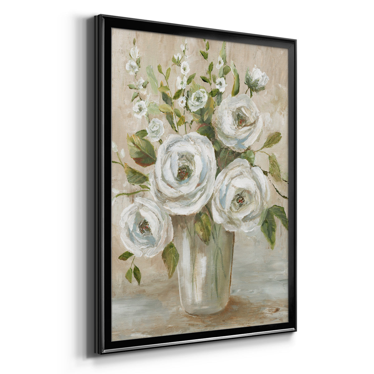 Astor Place - Modern Framed Canvas Print