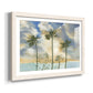 Palms in the Wind - Barnwood Framed Art Print