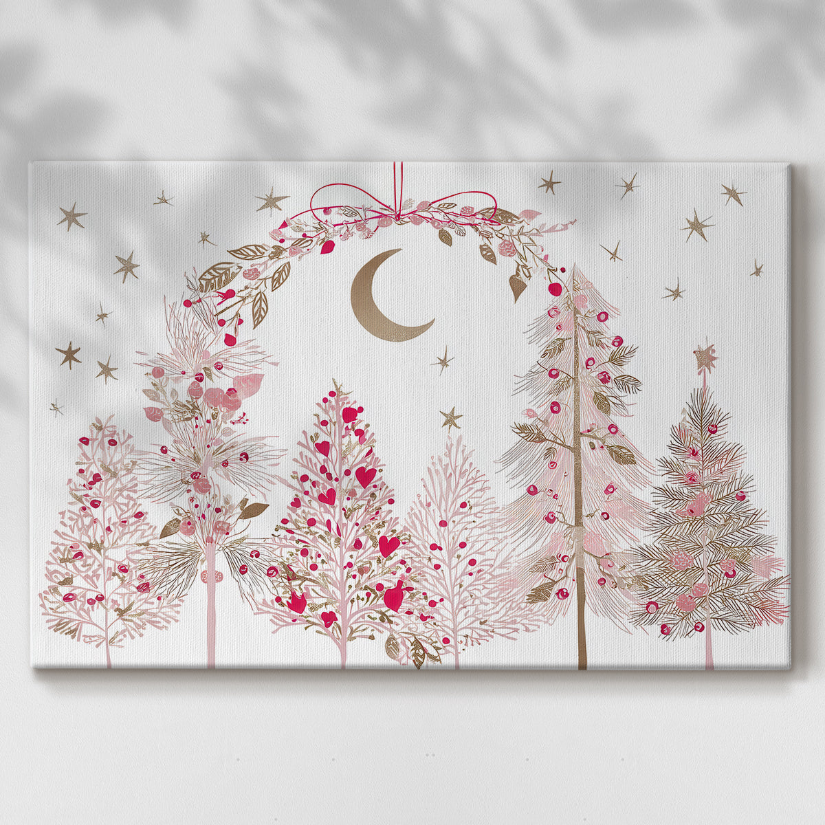 Silver Eve Chapel - Canvas Art Print