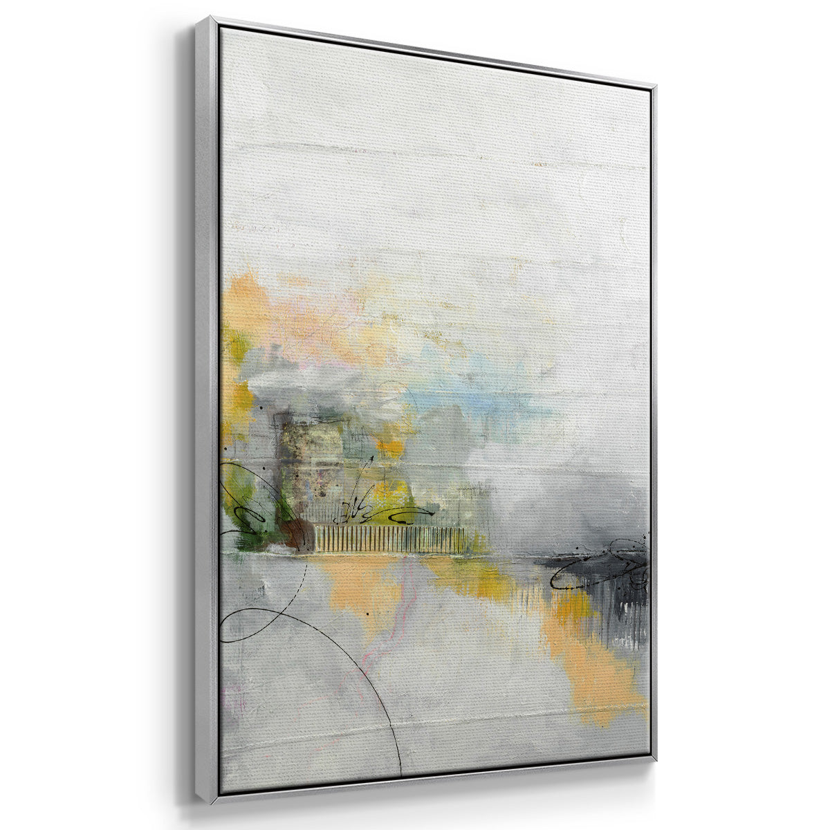 A Place Of My Own - Floater Framed Canvas Print