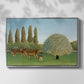 Meadlowland (The Pasture), 1910 - Floater Framed Canvas Print