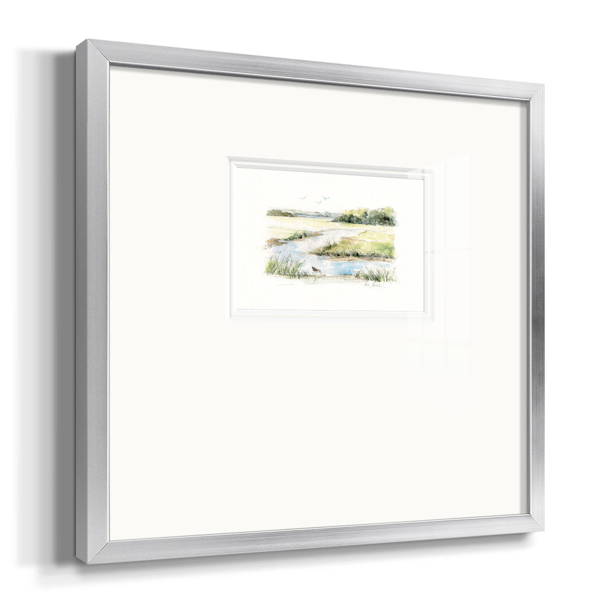 Early Morning II Premium Framed Print Double Matboard