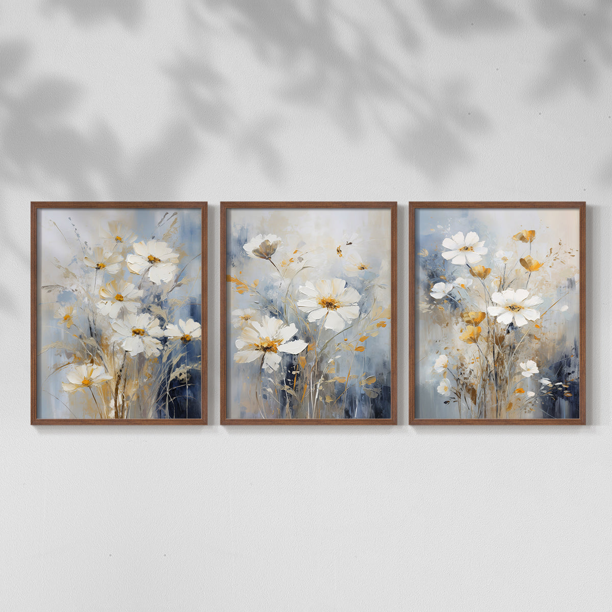Floral Study Series XCV - Restickable Framed Art Set
