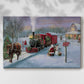 Chalk Serenade of Lantern - Canvas Art Print