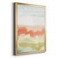 Blushing Sunrise I - Modern Framed Canvas Print