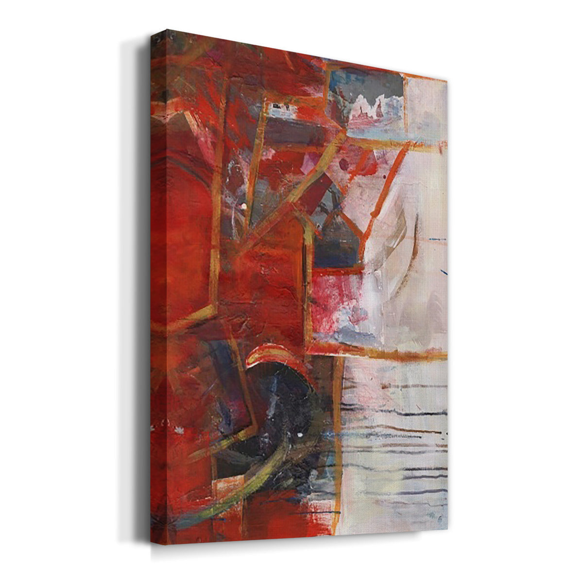 City Life IV Premium Gallery Wrapped Canvas - Ready to Hang