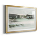 Turquoise Marsh II - Modern Framed Art Print