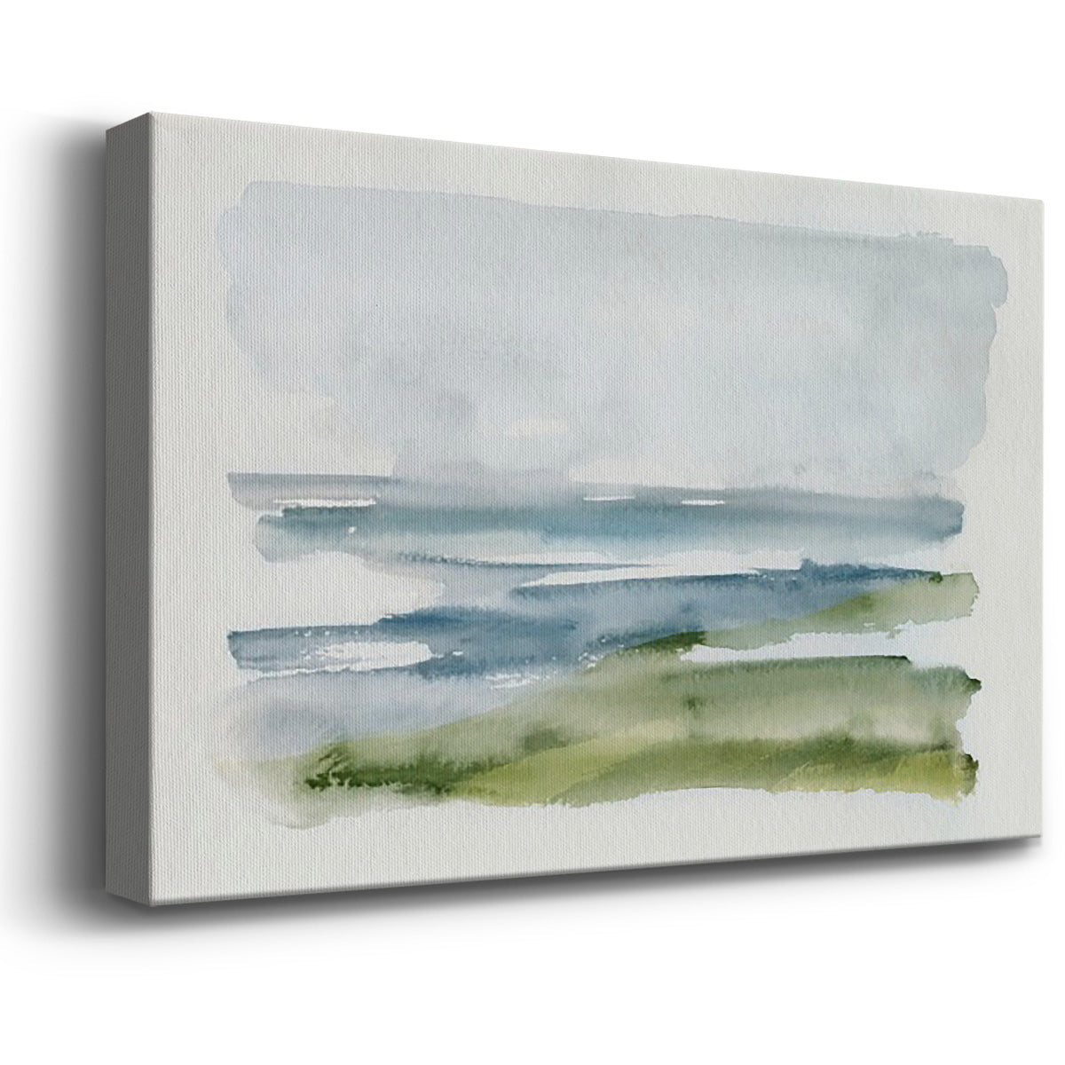 Coastline Splash I Premium Gallery Wrapped Canvas - Ready to Hang