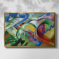 The Sheep, c. 1913-1914 - Floater Framed Canvas Print