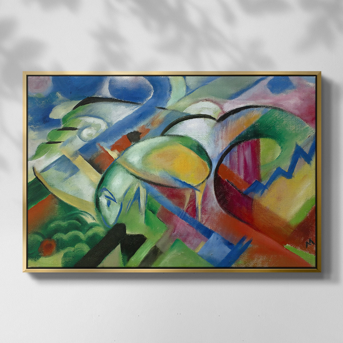 The Sheep, c. 1913-1914 - Floater Framed Canvas Print