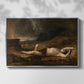 The Dead Abel, 1832 - Floater Framed Canvas Print