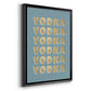 Vodka - Modern Framed Canvas Print