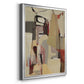 Peaches - Modern Framed Canvas Print