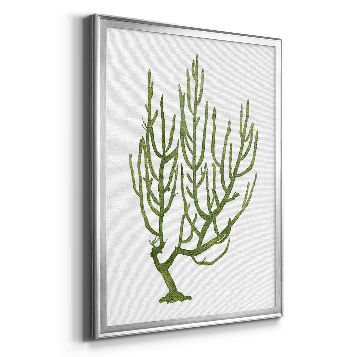 Coral Souvenirs III - Modern Framed Canvas Print