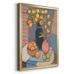Table Still Life II - Modern Framed Canvas Print