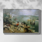 Landscape with the Fall of Icarus, c. 1560 - Floater Framed Canvas Print
