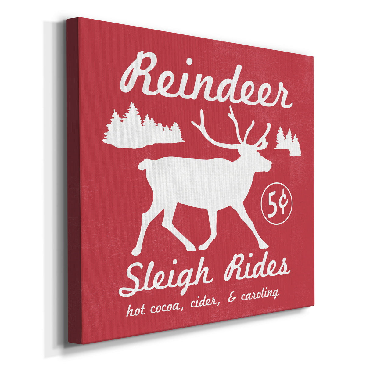 Reindeer Rides I-Premium Gallery Wrapped Canvas - Ready to Hang