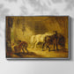 Heath Ewe and Lambs, 1810 - Floater Framed Canvas Print