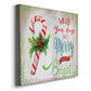 Merry Candycane-Premium Gallery Wrapped Canvas - Ready to Hang