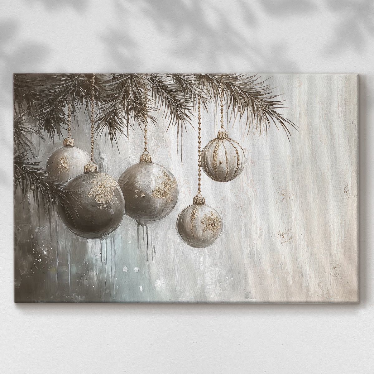 Manger of Silver Blessing - Canvas Art Print