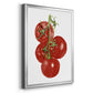 Watercolor Veggie IV - Modern Framed Canvas Print