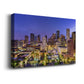 Houston Texas Skyline Premium Gallery Wrapped Canvas - Ready to Hang