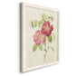 Dusty Rose II - Premium Canvas Framed in Barnwood - Ready to Hang