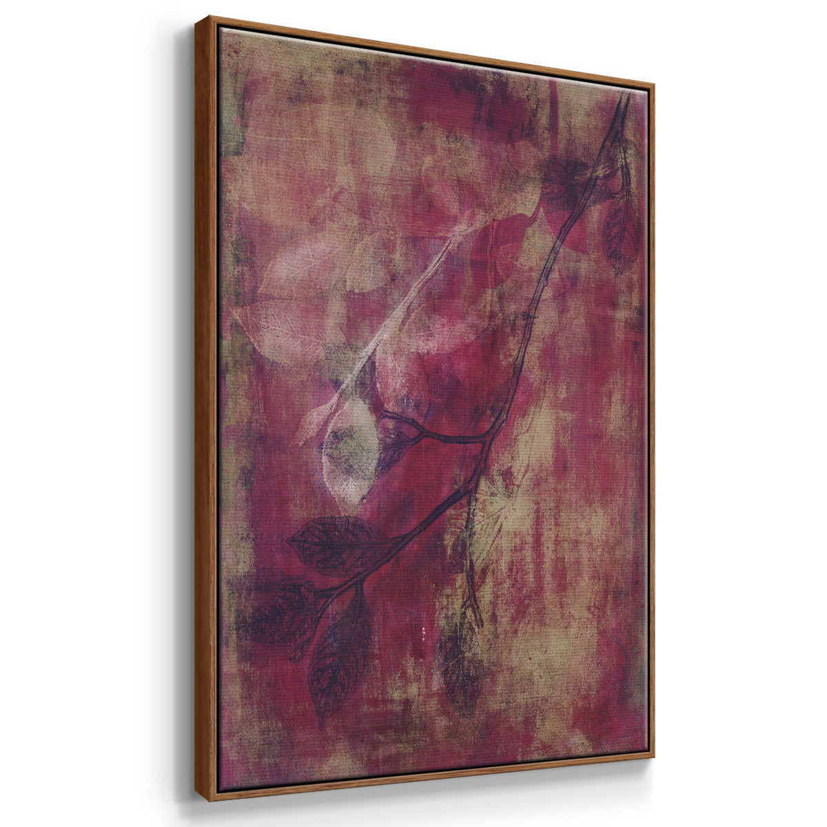 Branching Out XVII - Framed Premium Gallery Wrapped Canvas L Frame - Ready to Hang