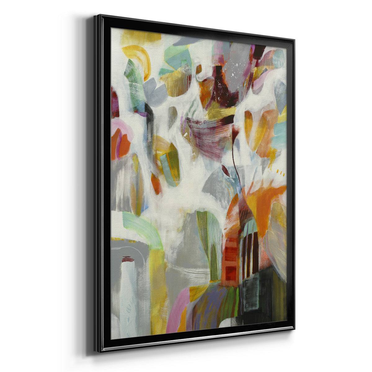 Renewal - Modern Framed Canvas Print