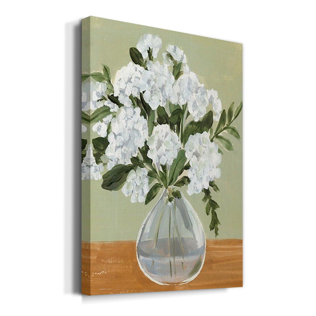 Vased Viburnum I Premium Gallery Wrapped Canvas - Ready to Hang