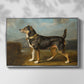 A Terrier in a Landscape, c. 1811 - Floater Framed Canvas Print