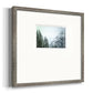 Snowfall in Cascadia II V1- Premium Framed Print Double Matboard