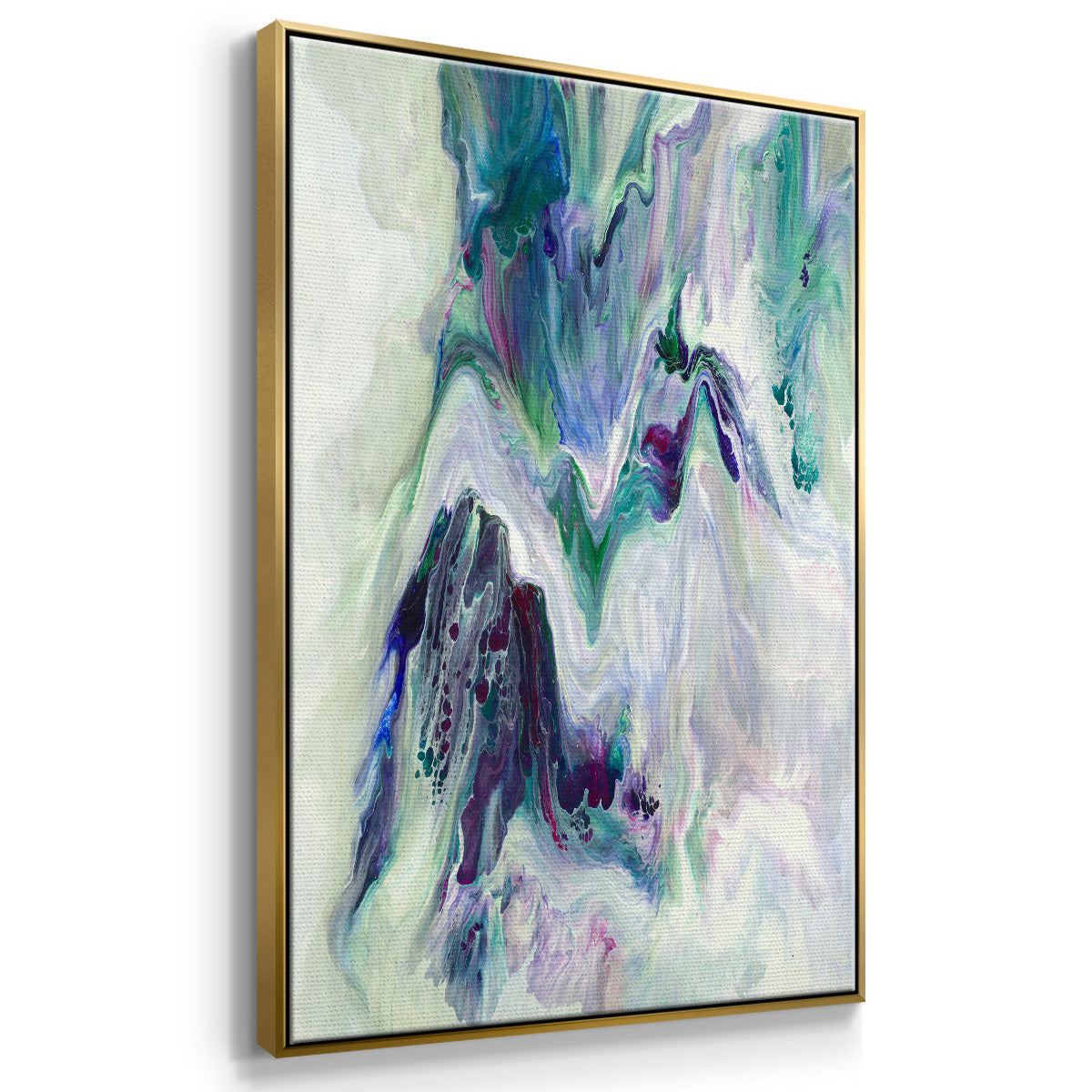 Wild River - Framed Premium Gallery Wrapped Canvas L Frame - Ready to Hang