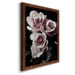 Rose Noir I - Premium Canvas Framed in Barnwood - Ready to Hang