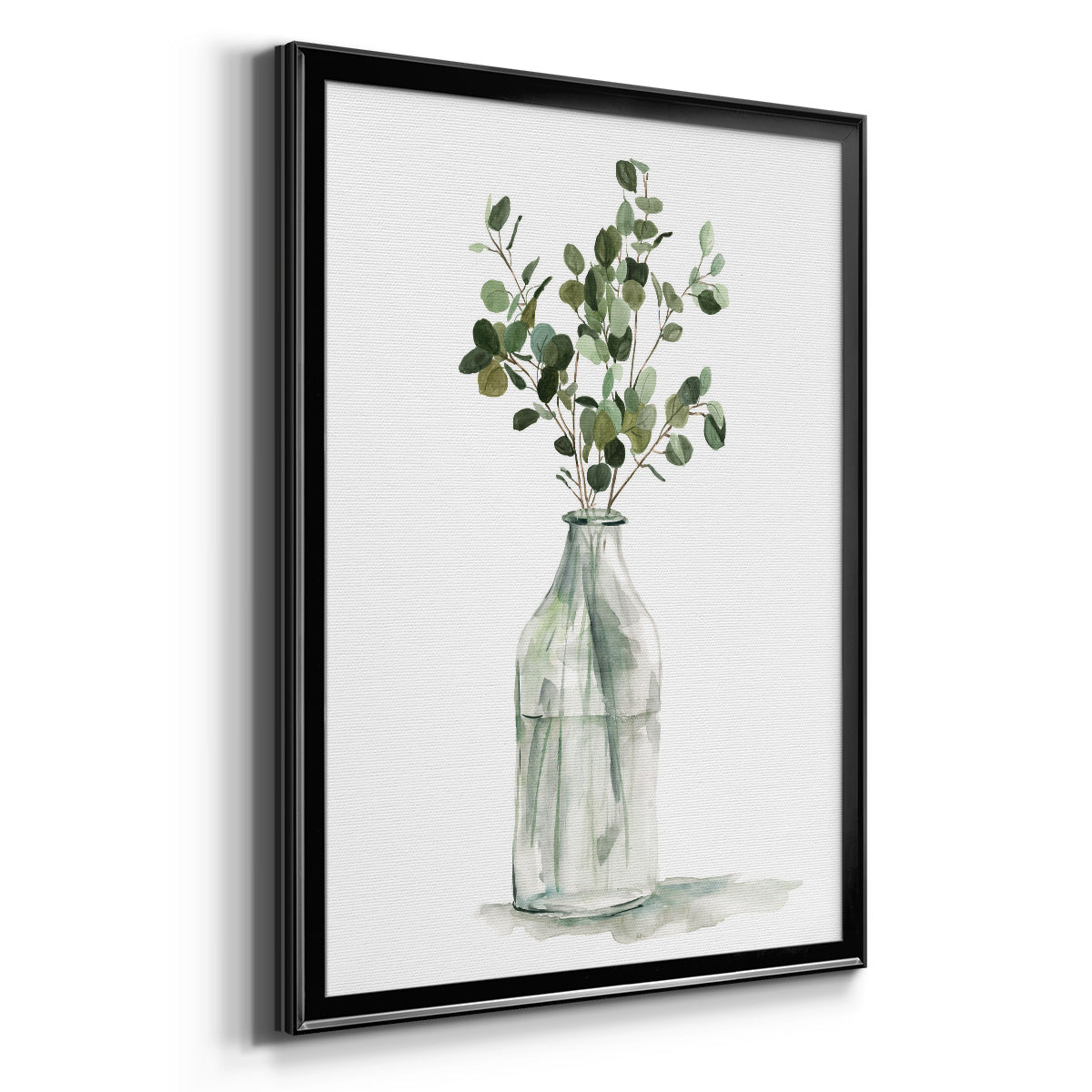 Botanical Arrangement II - Modern Framed Canvas Print