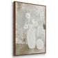 Sunday Blooms Framed Premium Gallery Wrapped Canvas - Ready to Hang