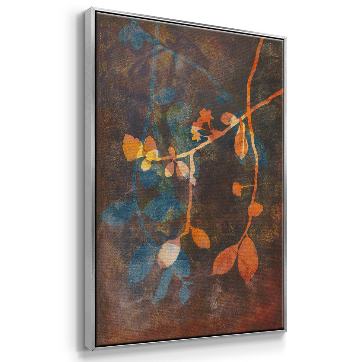 Branching Out V - Framed Premium Gallery Wrapped Canvas L Frame - Ready to Hang