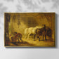Heath Ewe and Lambs, 1810 - Floater Framed Canvas Print