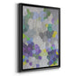 A Garden in Provence - Modern Framed Canvas Print