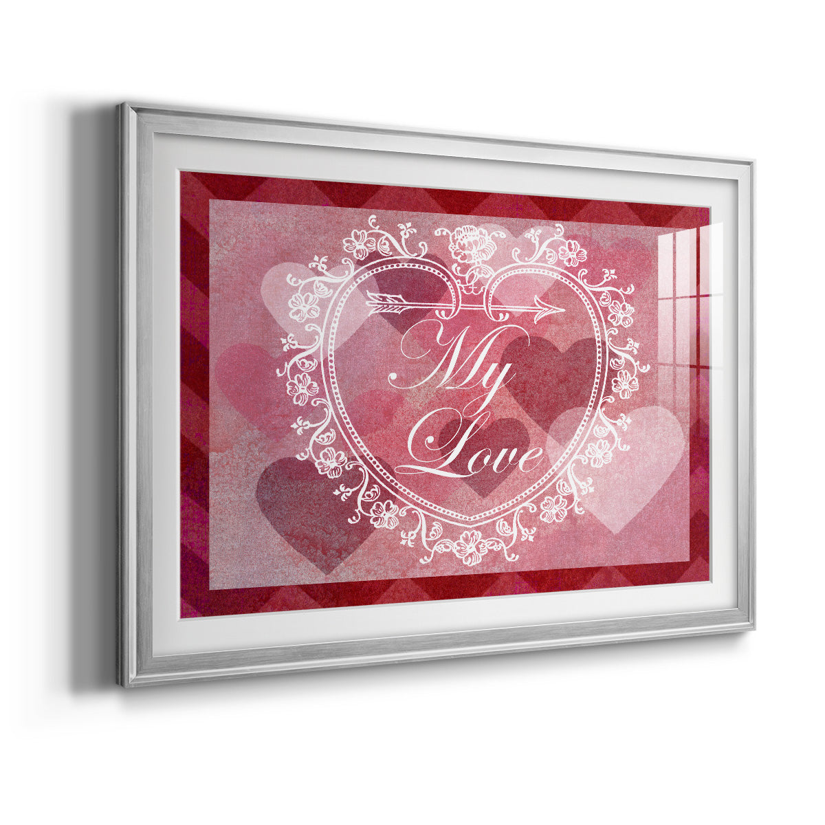 DIY Love Collection A - Modern Framed Art Print