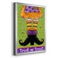 Trick or Treat - Modern Framed Canvas Print