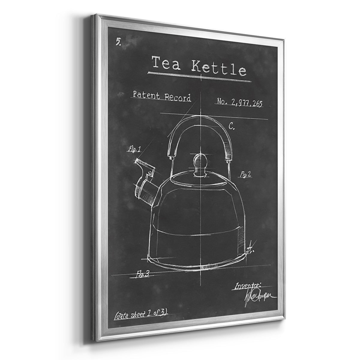 Morning Routine V - Modern Framed Canvas Print