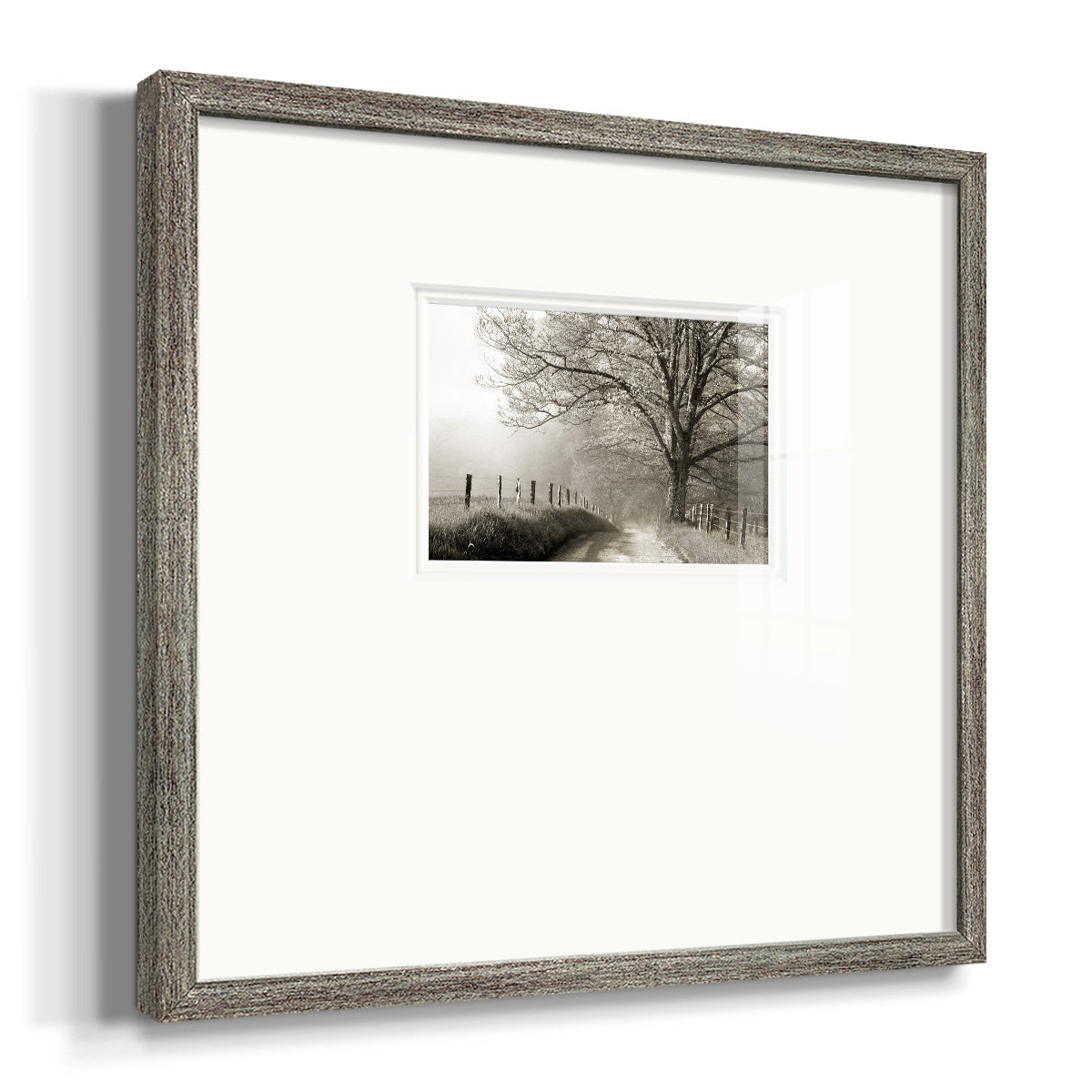 Green Hopper Premium Framed Print Double Matboard