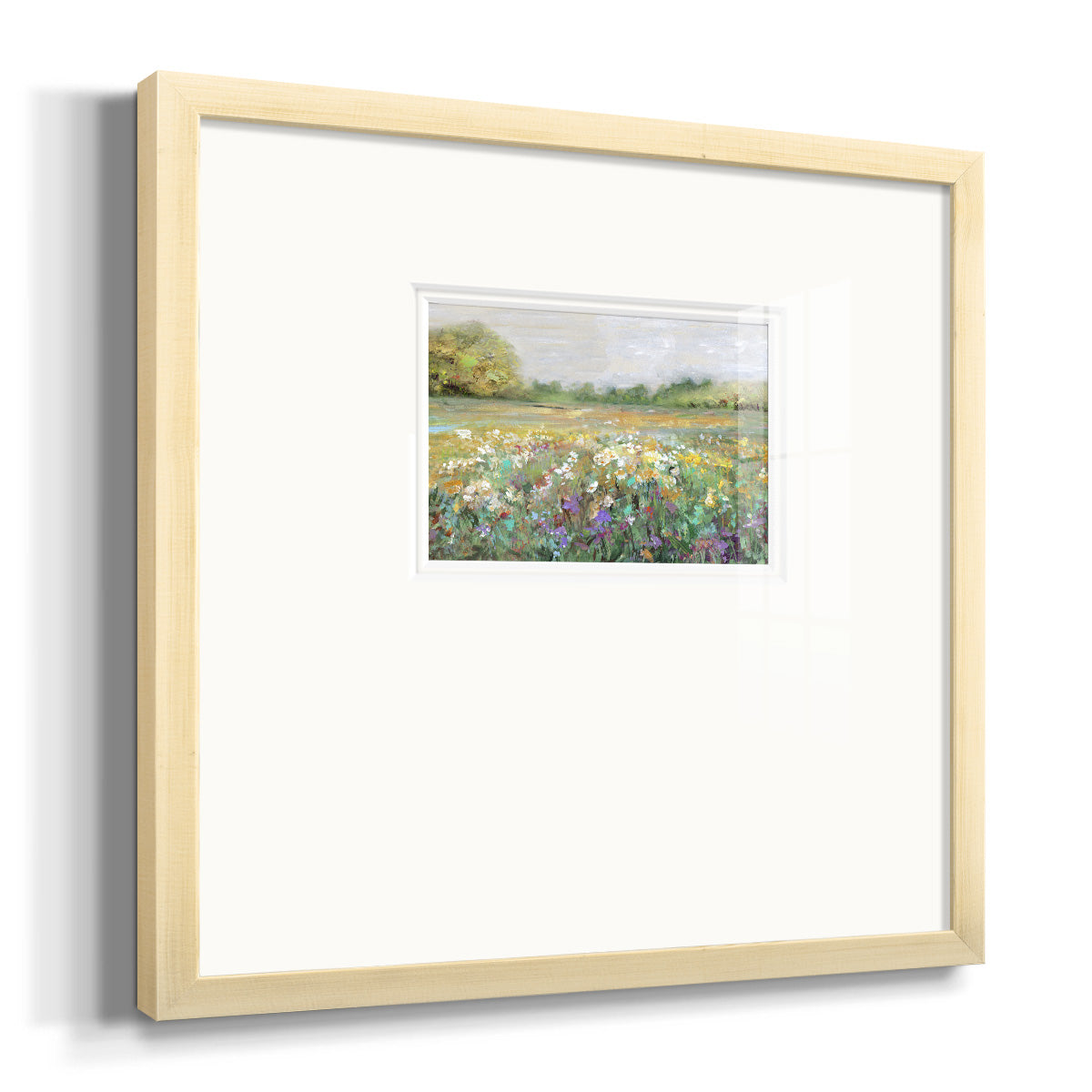 Country Meadow Premium Framed Print Double Matboard