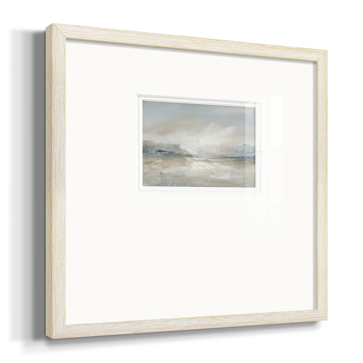 Horizon Haze Premium Framed Print Double Matboard