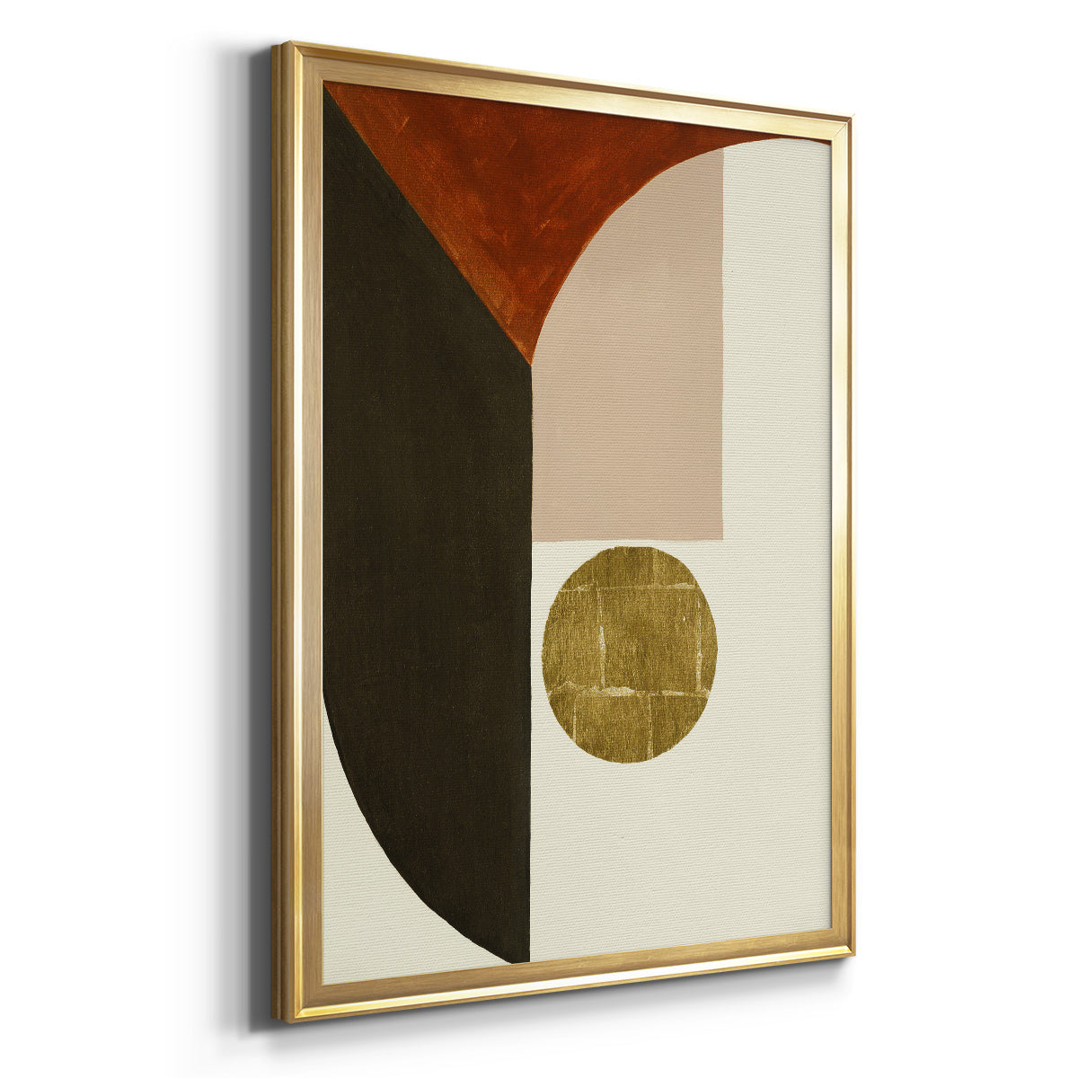 High Notes II - Modern Framed Canvas Print