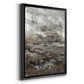 Shining Example - Modern Framed Canvas Print